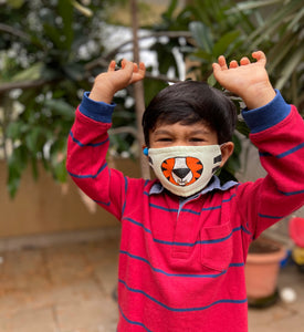 Hand Painted Masks for Kids - Lockdown 2020