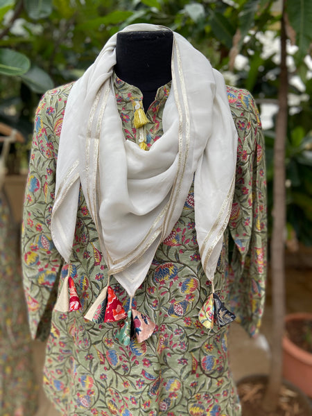 Tunic with Palazzo and Stole